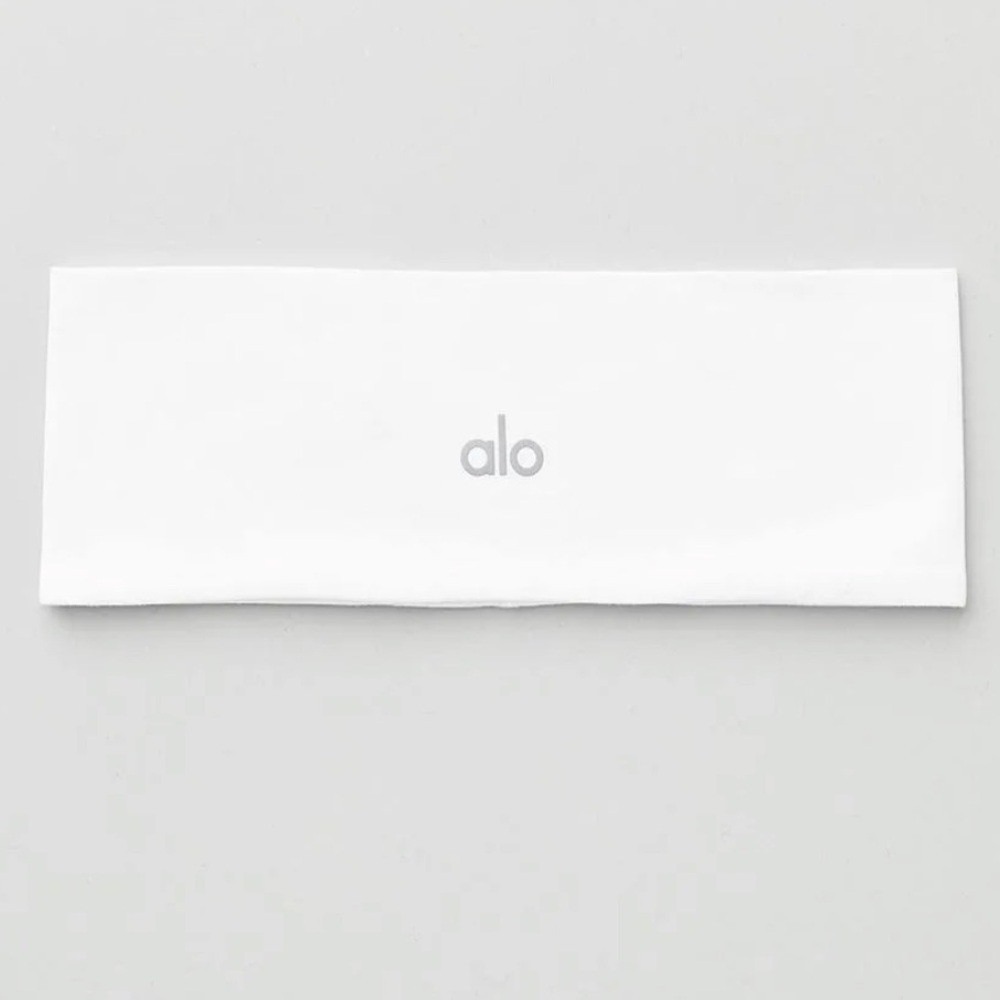 Alo Performance Conquer Headband White NWT - Picture 2 of 3